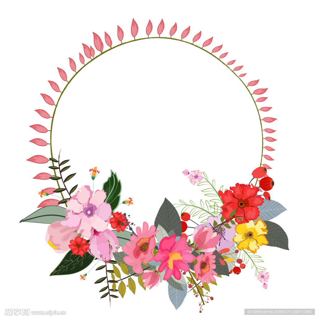 鲜花素材