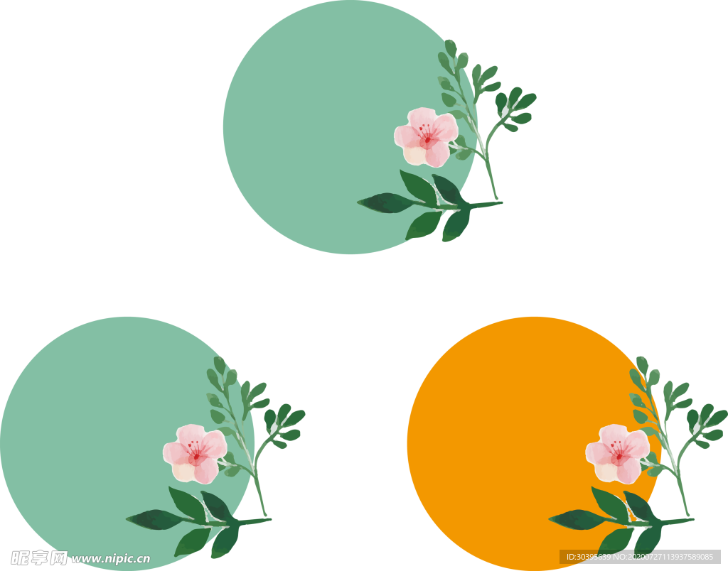 鲜花素材