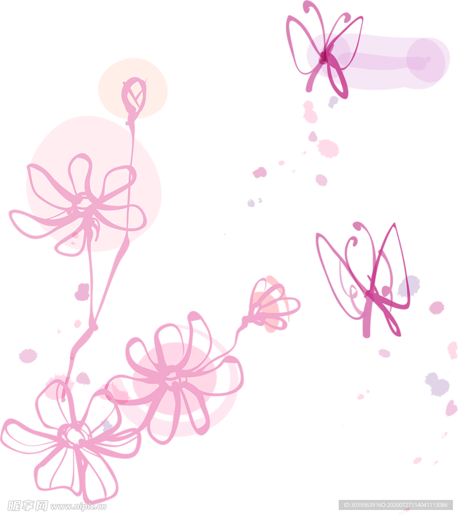 鲜花素材
