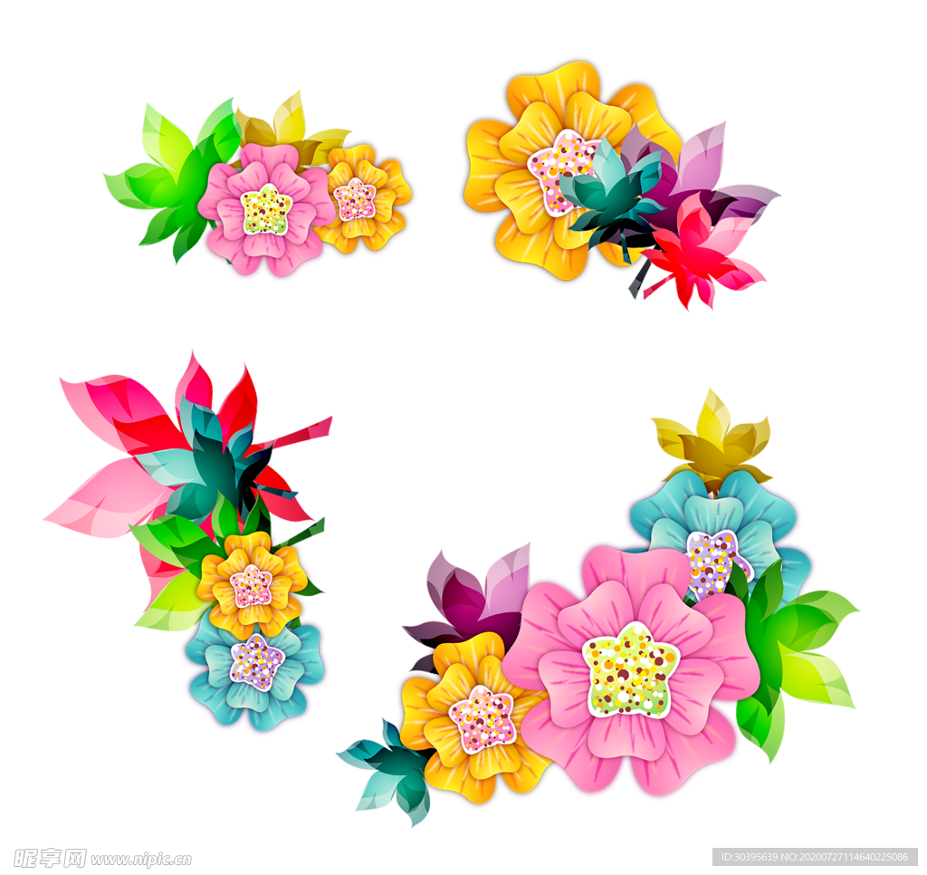 鲜花素材