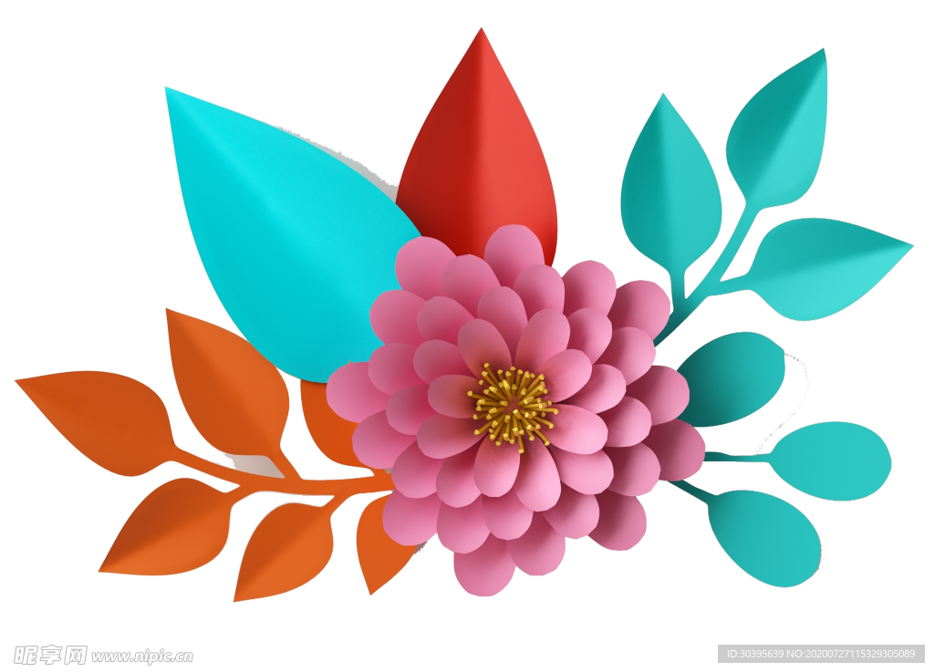 鲜花素材