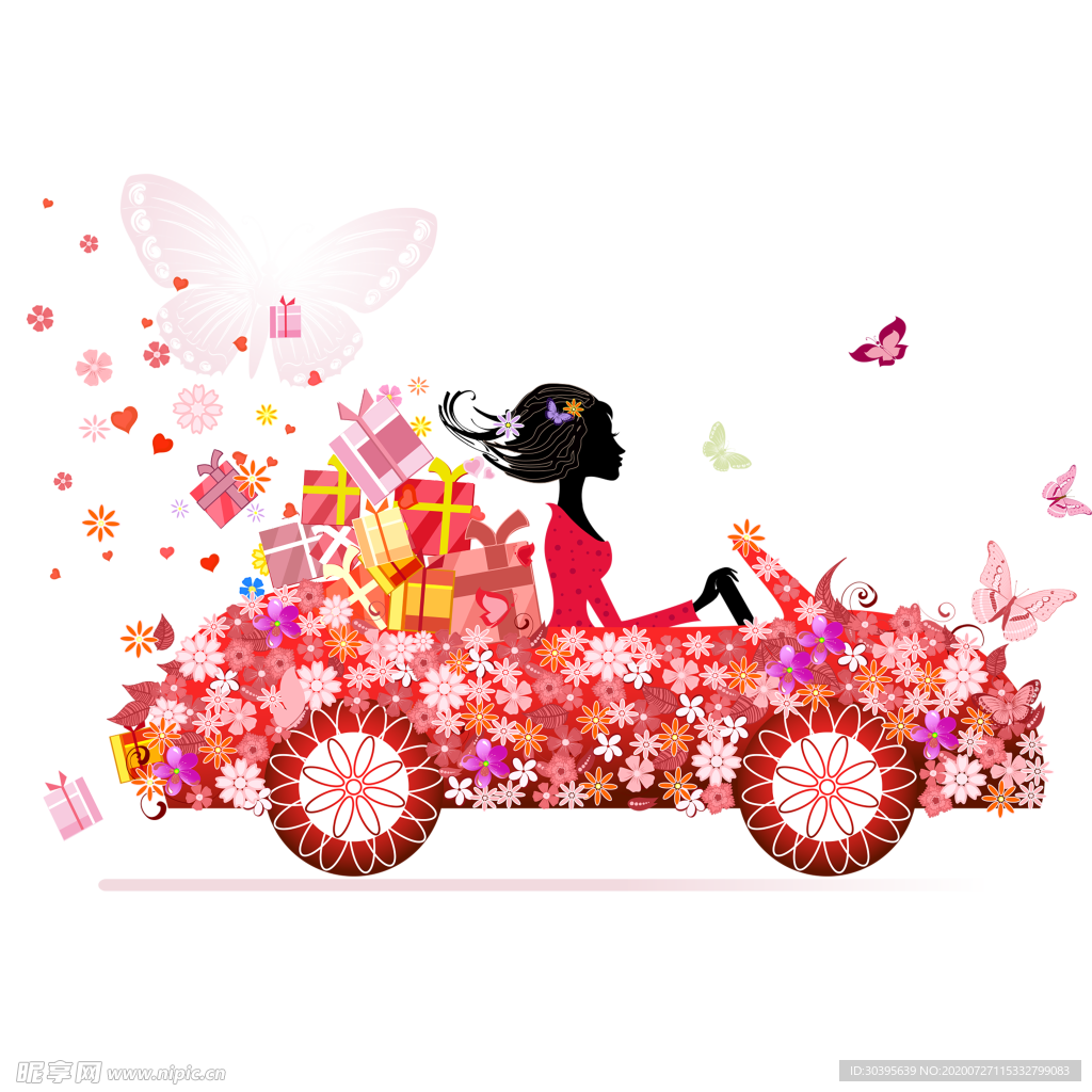 鲜花素材