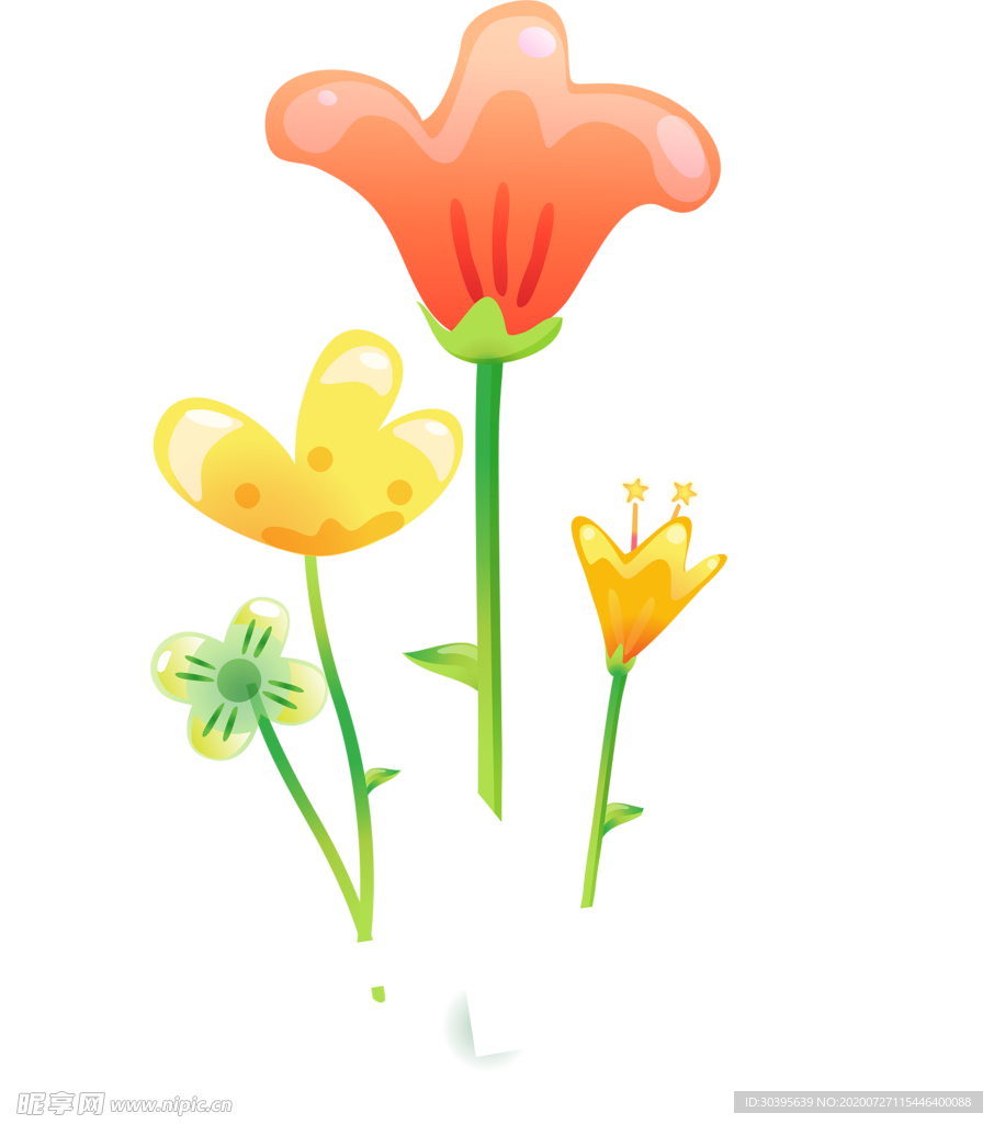 鲜花素材