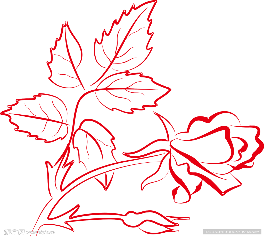 鲜花素材