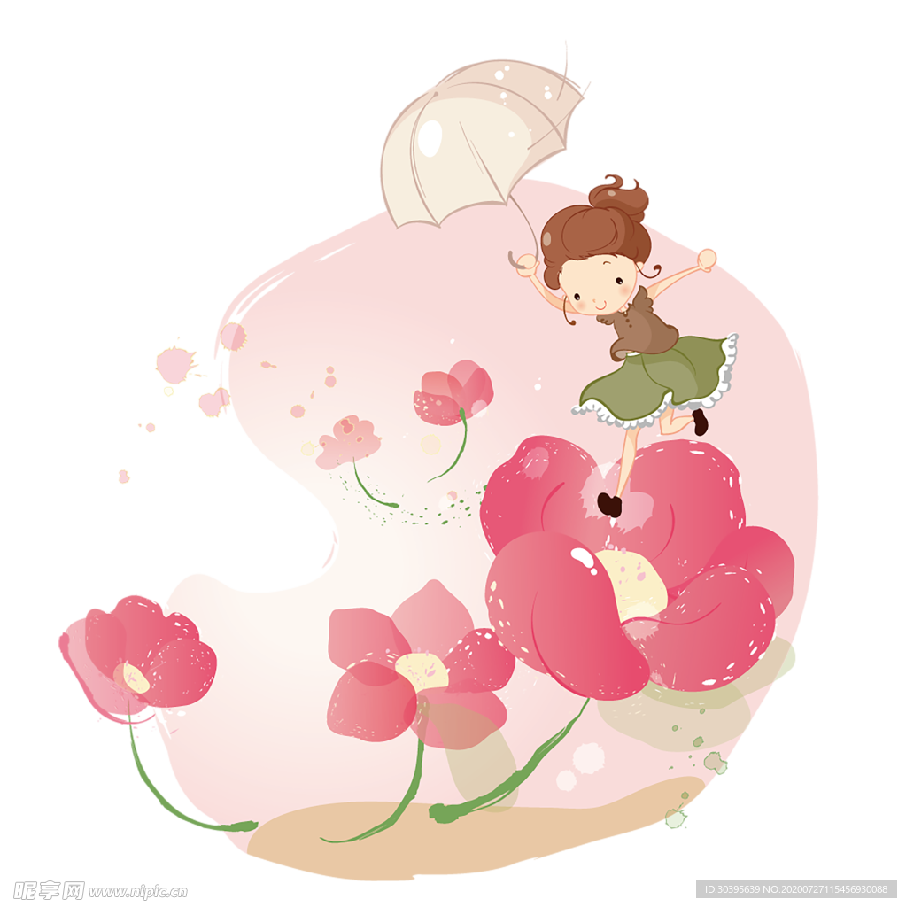鲜花素材