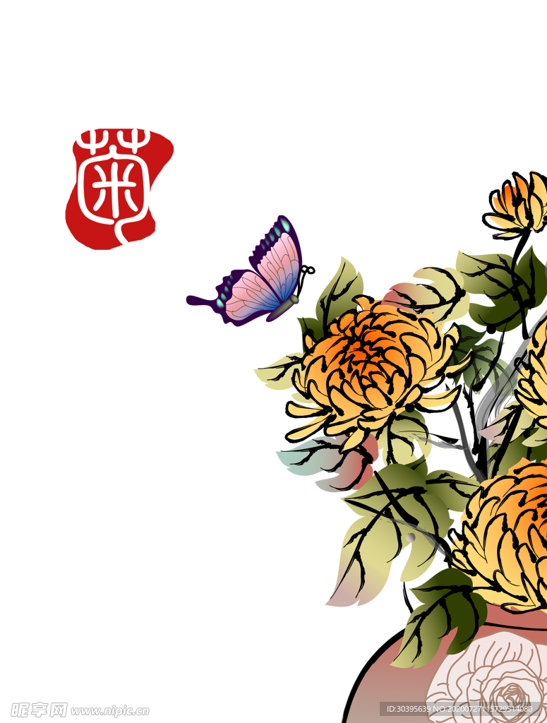 鲜花素材