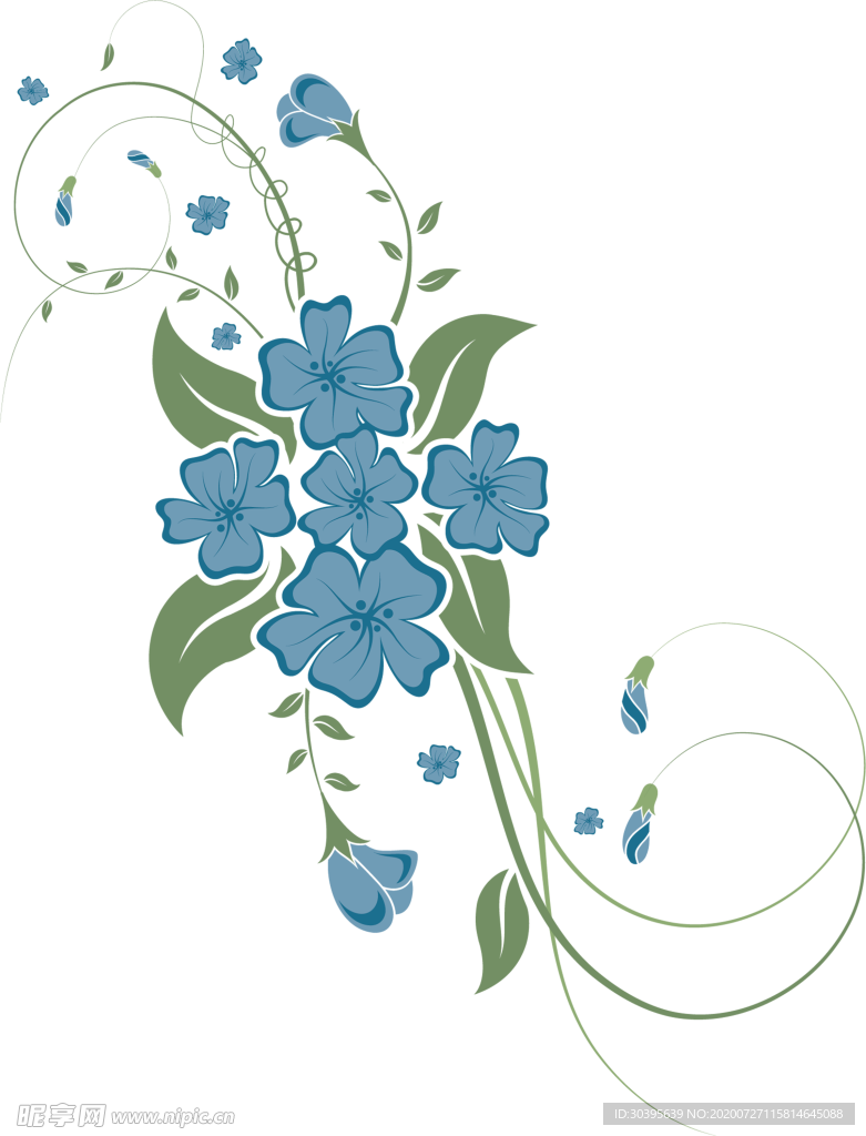 鲜花素材
