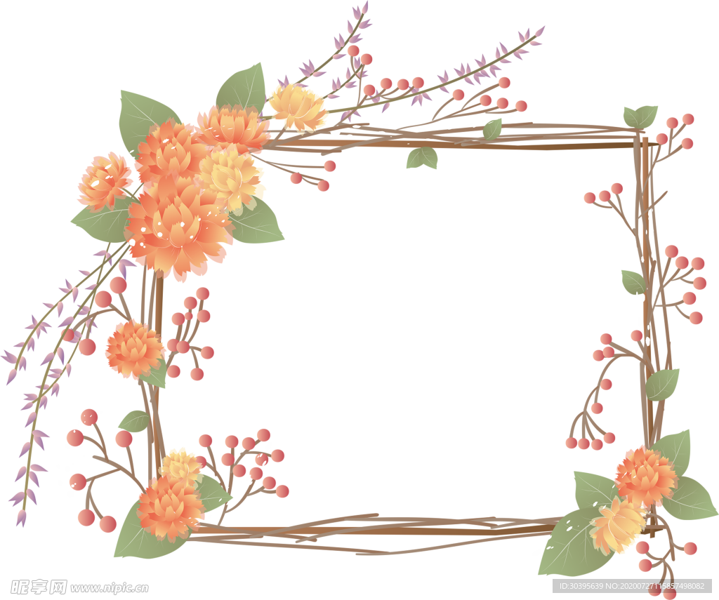 鲜花素材