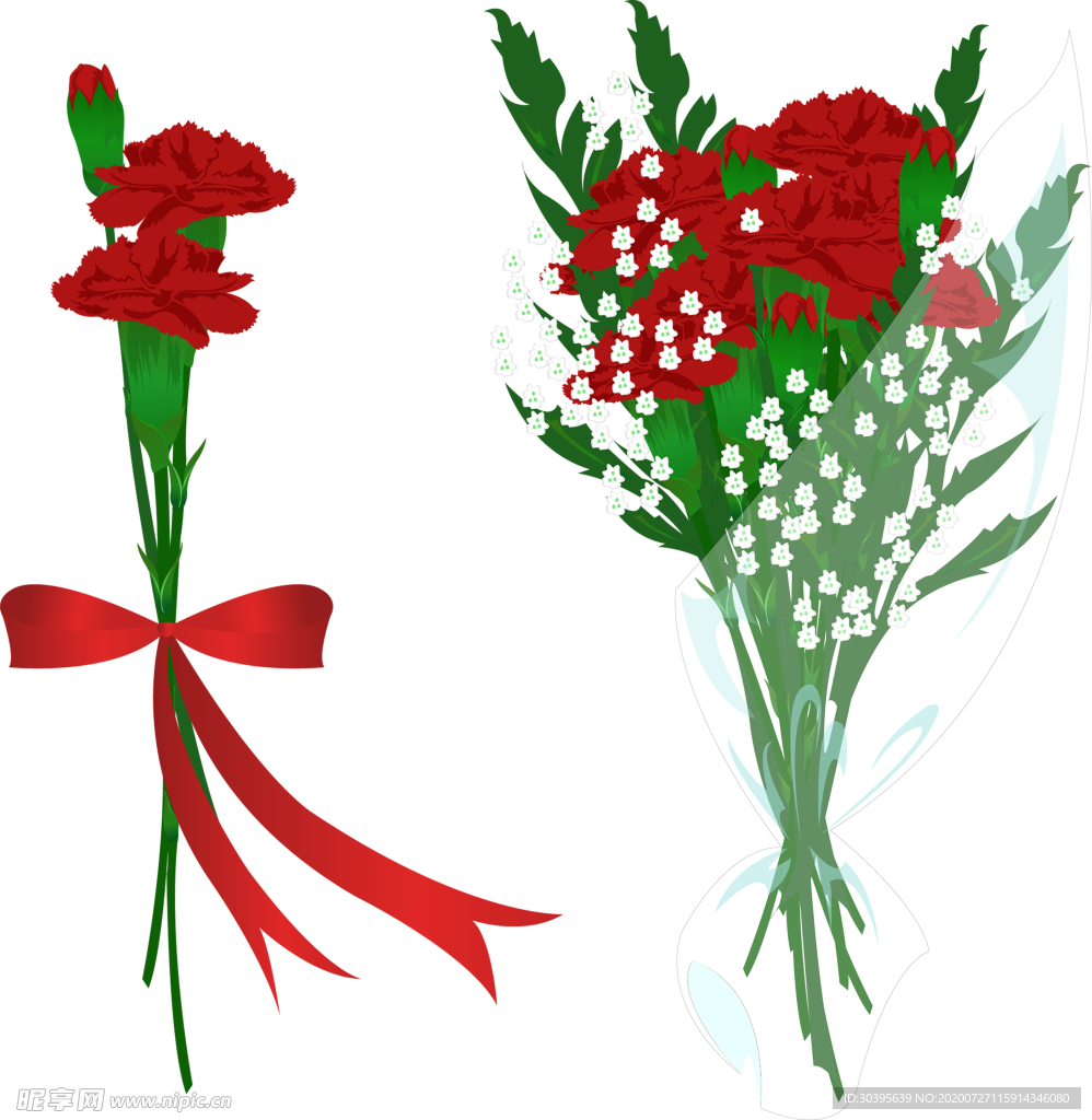 鲜花素材