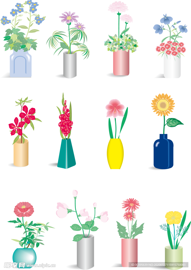 鲜花素材