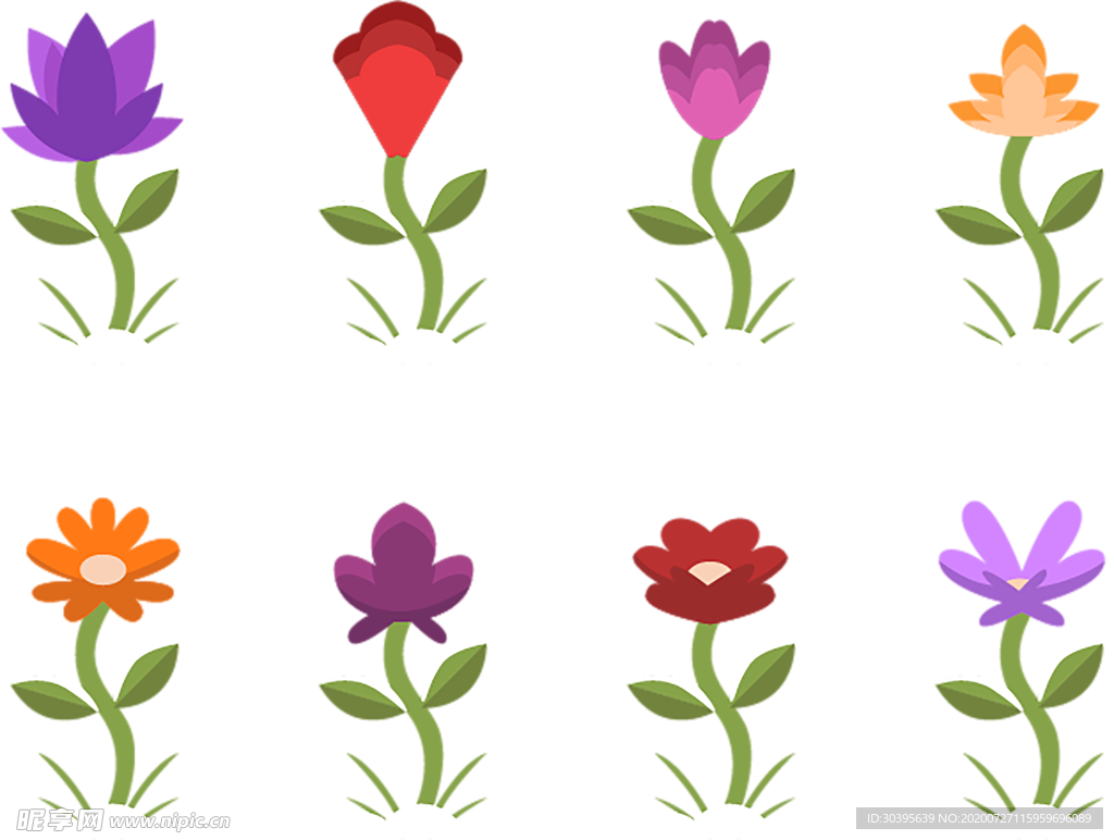 鲜花素材