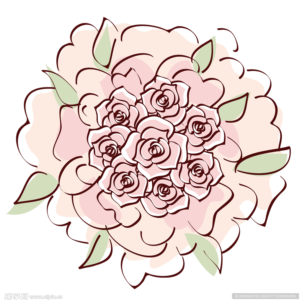 鲜花素材