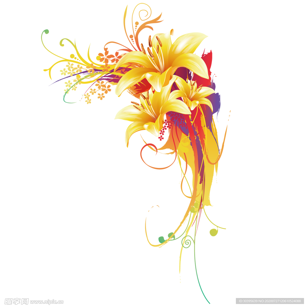 鲜花素材