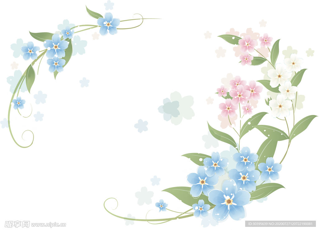 鲜花素材