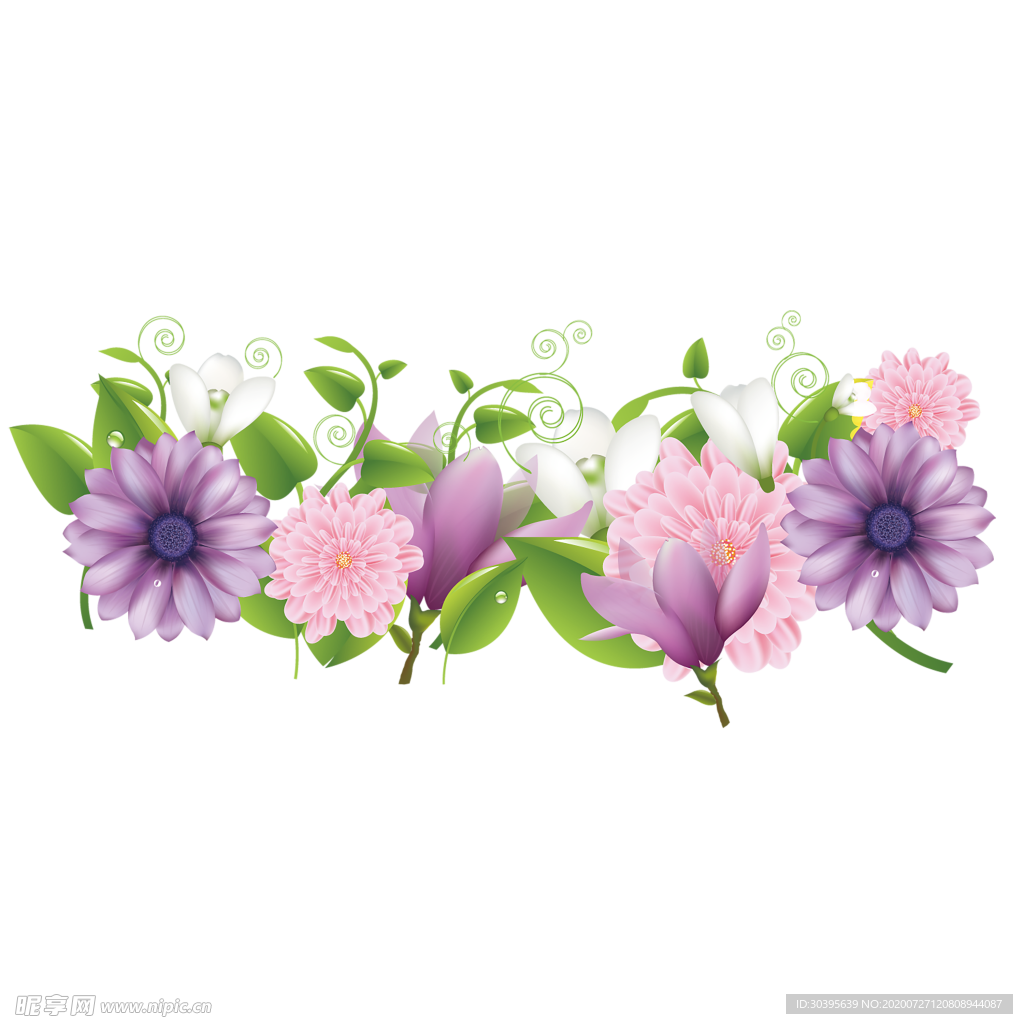 鲜花素材