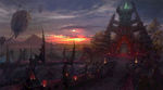 中国风大气插画场景图片