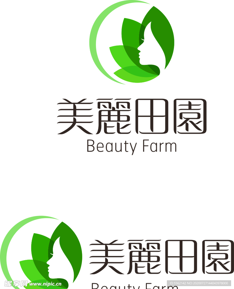 美丽田园logo