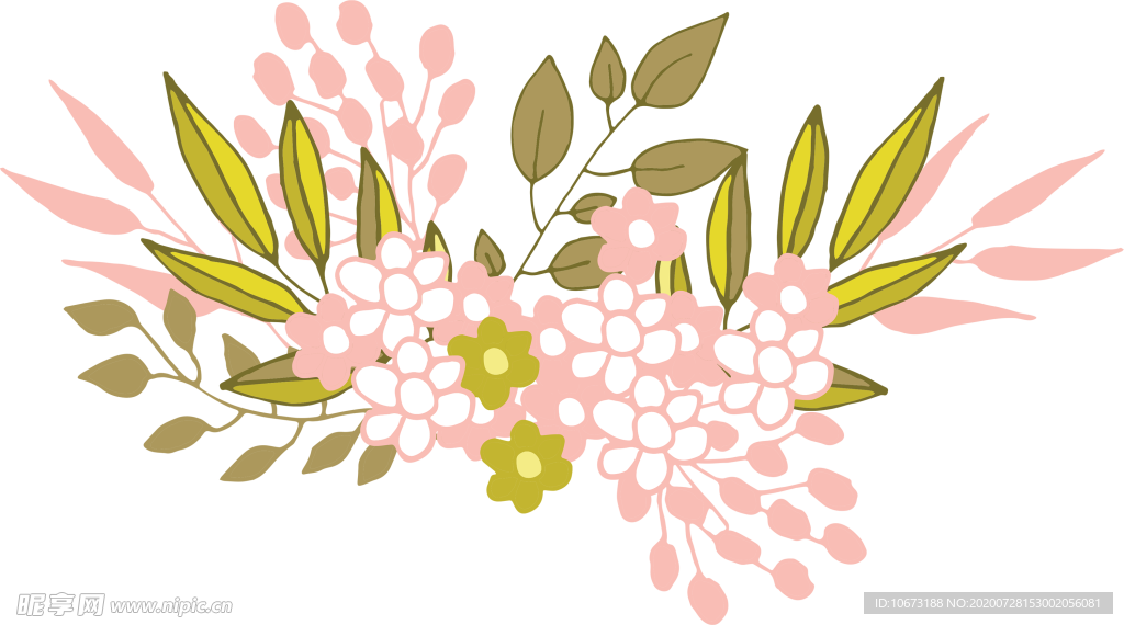水彩植物