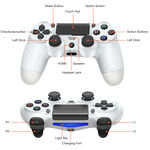 PS4无线手柄 白色手柄 尺寸