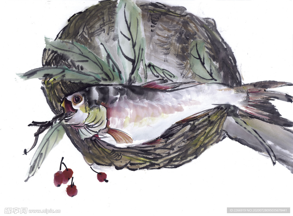 中国国画篇 果蔬