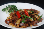 萝卜干炒鸡胗
