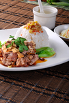 子牛肉套餐饭