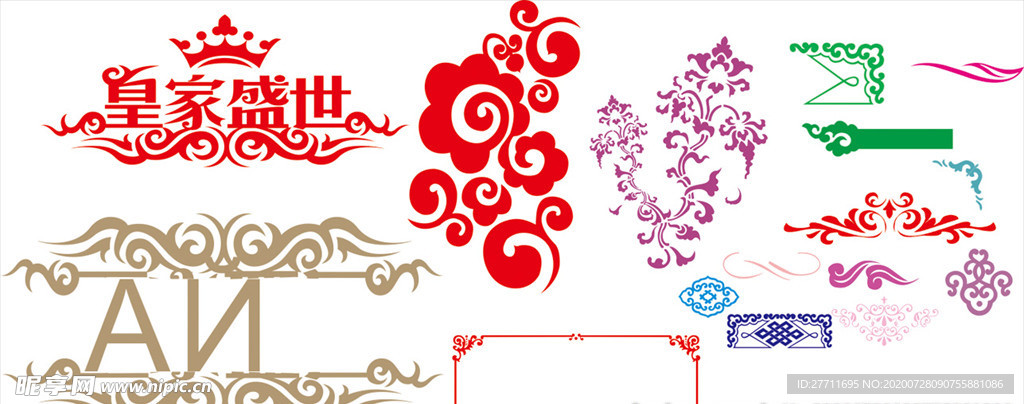 边框 花边 角花 花纹