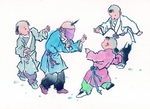 古代玩耍儿童