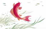 国画鲤鱼