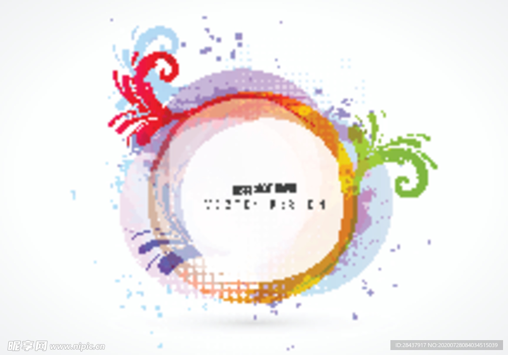 矢量标签素材