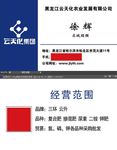 蓝色商务大气名片
