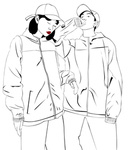 卡通漫画效果图人物主图海报
