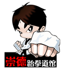 跆拳道武术卡通漫画小子