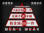 男装海报