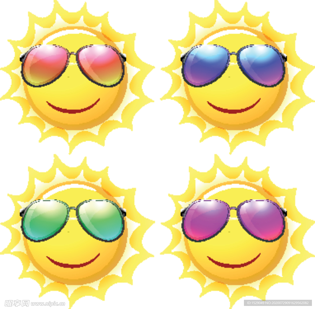 卡通太阳