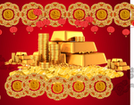 金块金砖金币素材
