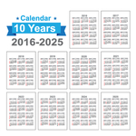 2021年日历