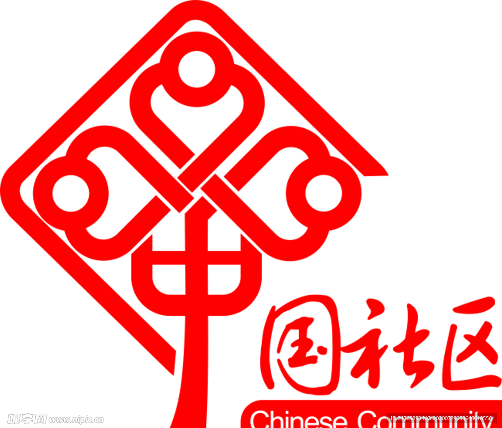 中国社区logo