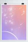 浪漫流星背景