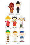 少数民族人物