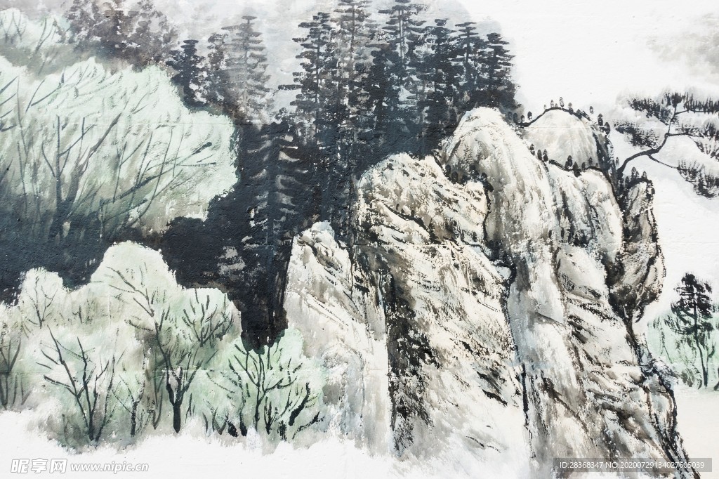 水墨风景画