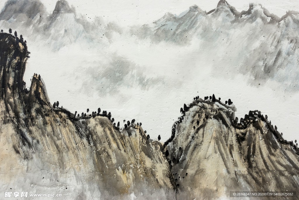 水墨风景画