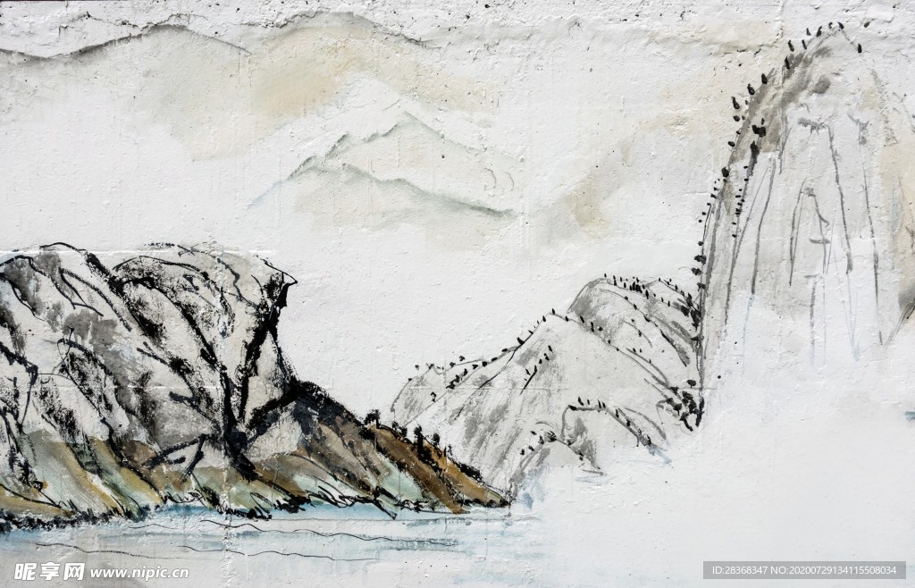 水墨风景画