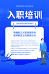 入职培训企业规则宣传海报素材