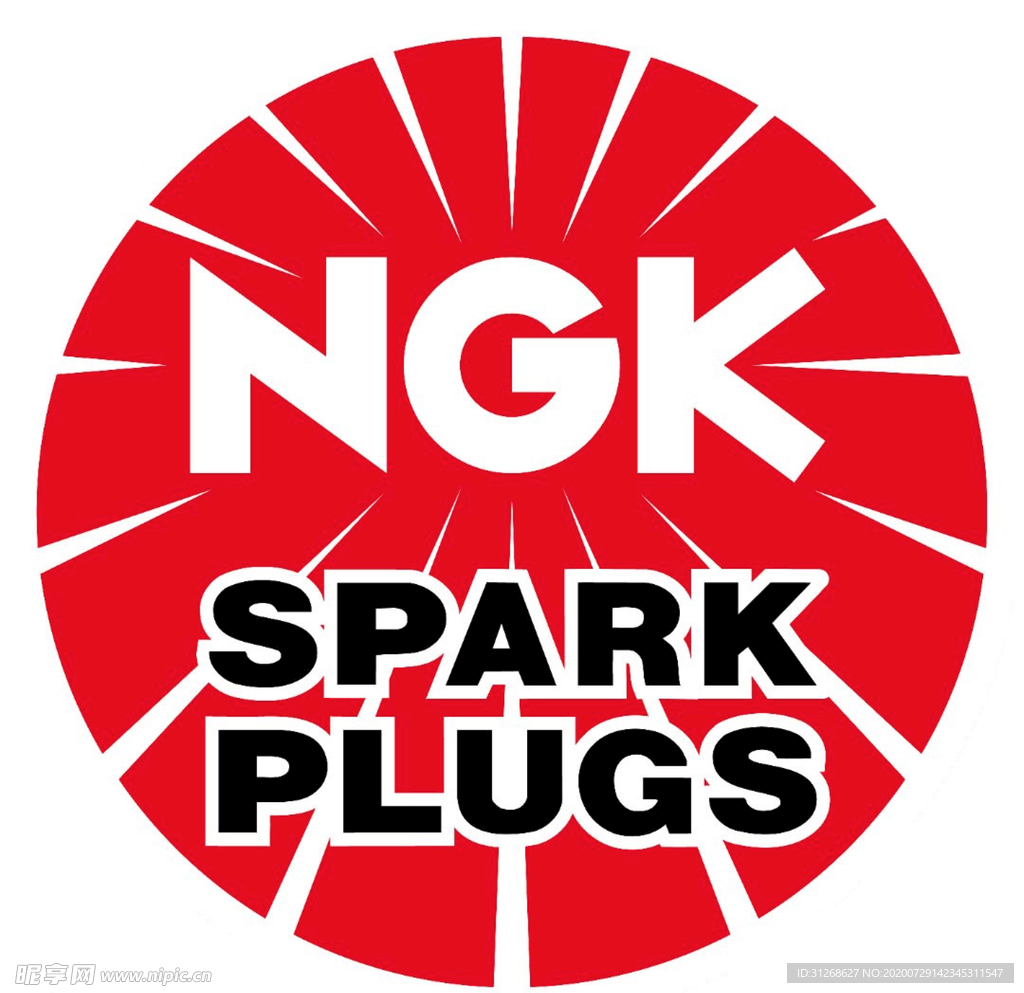 NGK 火花塞商标 LOGO