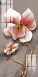 轻奢花朵装饰画