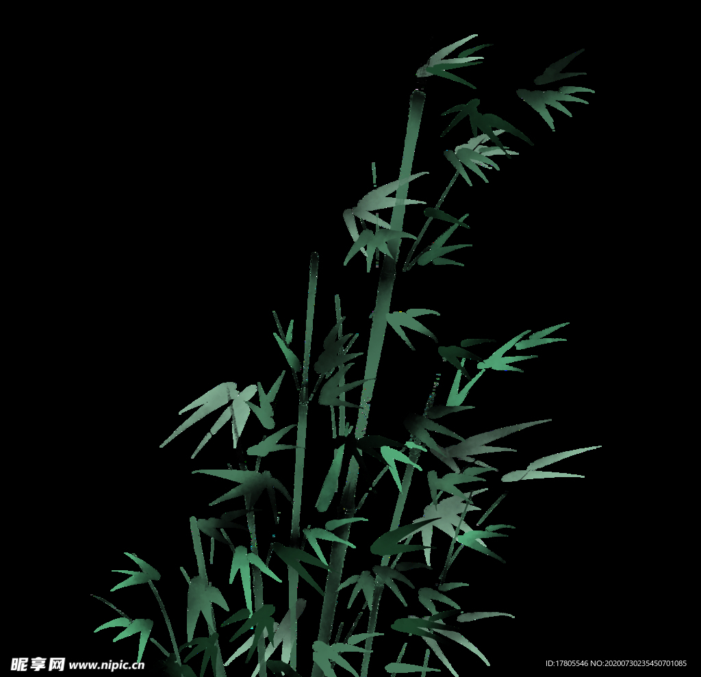 水墨素材 毛笔画素材 墨迹素材