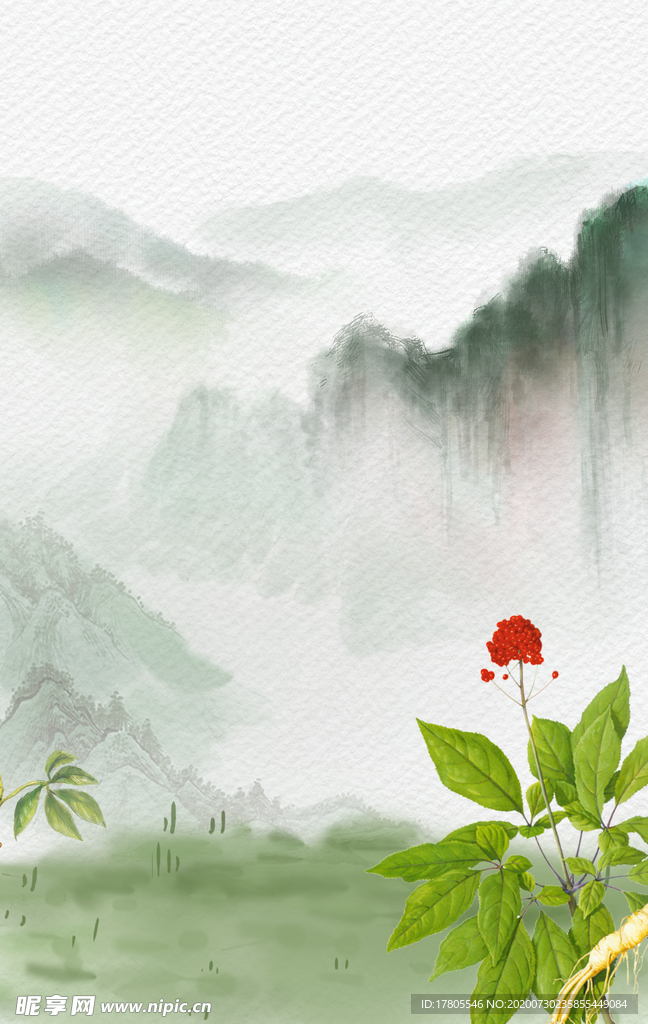 水墨素材 毛笔画素材 墨迹素材