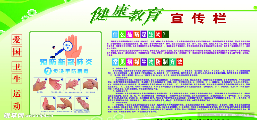 健康宣传栏