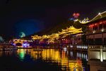 熙和湾凤栖湖酒店夜景